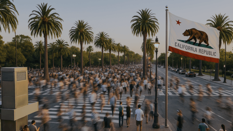 California’s Population Growth Driven by Immigration Amid Demographic Shifts and Policy Uncertainty