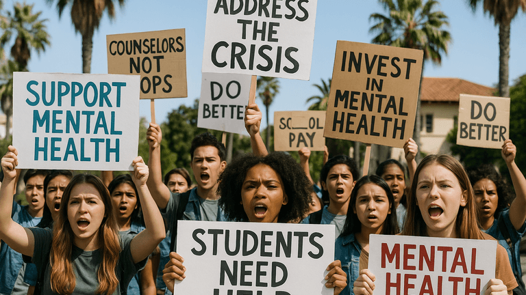 California Students Protest Amid Growing Concerns Over Mental Health Support in Schools
