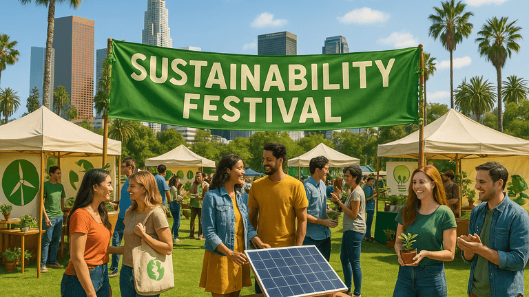 Los Angeles Hosts its First Annual Sustainability Festival Focused on Eco-Friendly Innovations