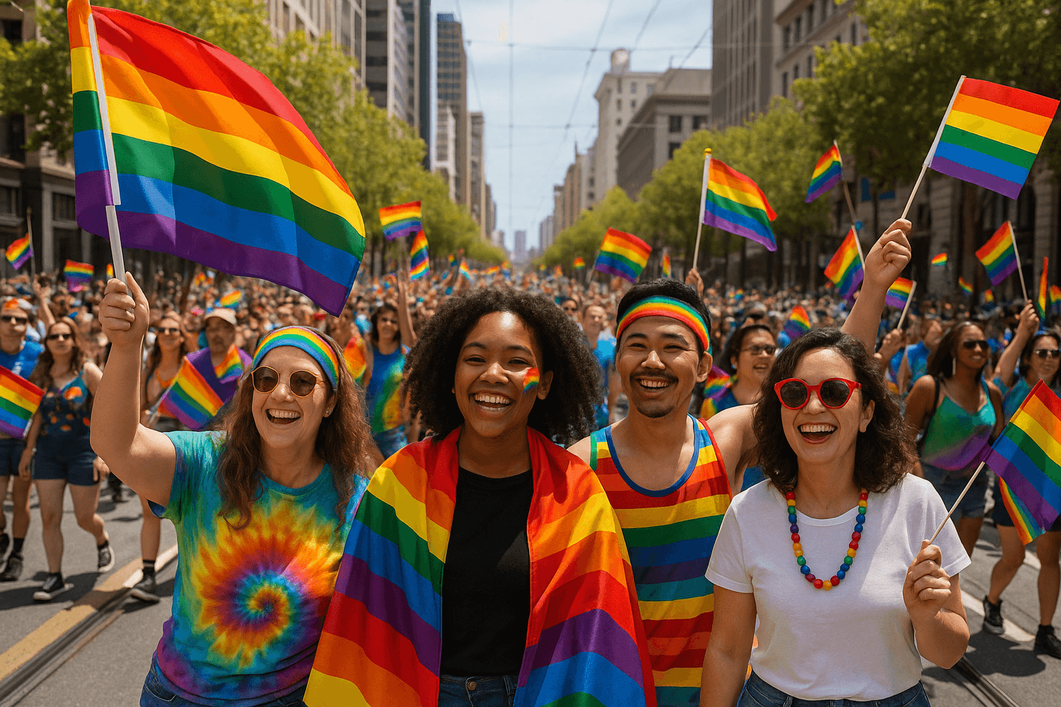 Annual Pride Parade Celebrates Inclusivity and Diversity in San Francisco