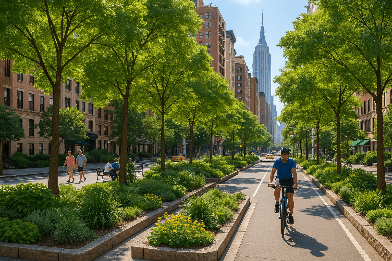 New York City Launches “Green Streets” Initiative to Combat Urban Heat Islands