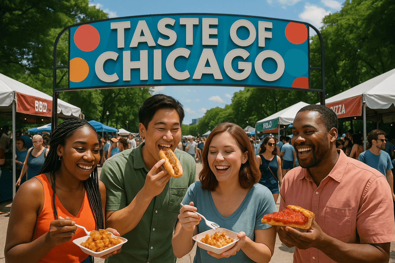 Chicago’s Local Food Scene Takes Center Stage with the “Taste of Chicago” Annual Festival