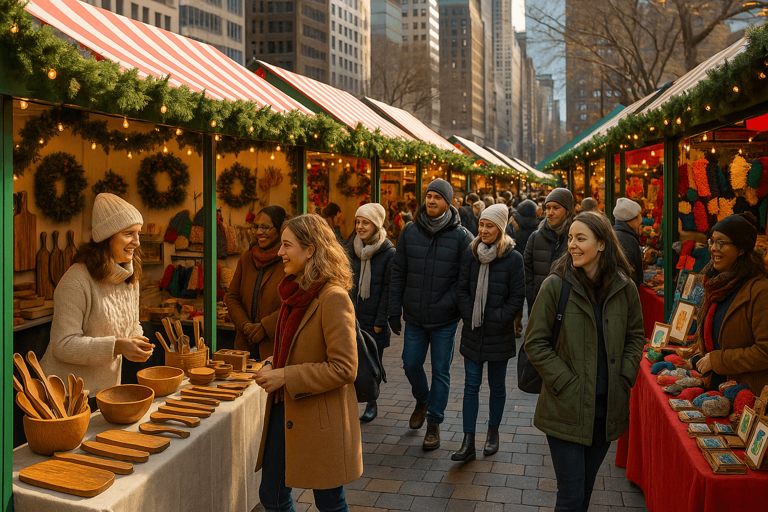 New York City’s Annual Holiday Market Becomes a Hub for Local Artisans