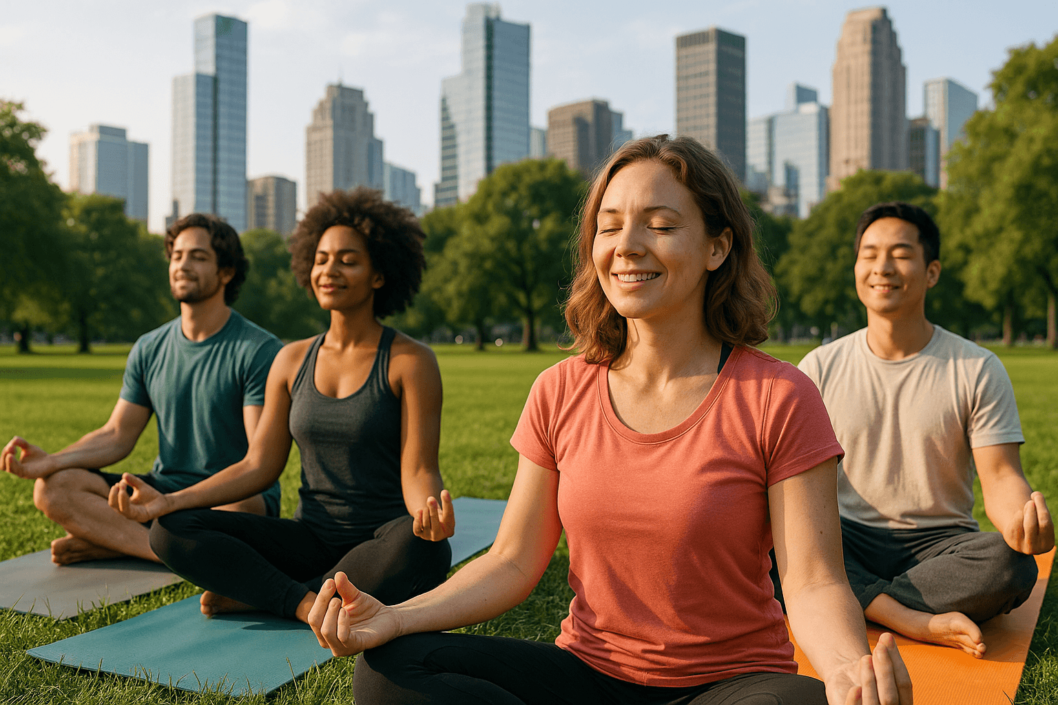 The Mental Health Benefits of Outdoor Yoga: A Growing Trend in Urban Spaces