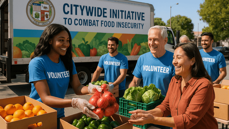 Los Angeles Launches Citywide Initiative to Combat Food Insecurity