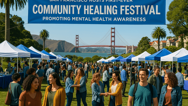 San Francisco Hosts First-Ever Community Healing Festival to Promote Mental Health Awareness