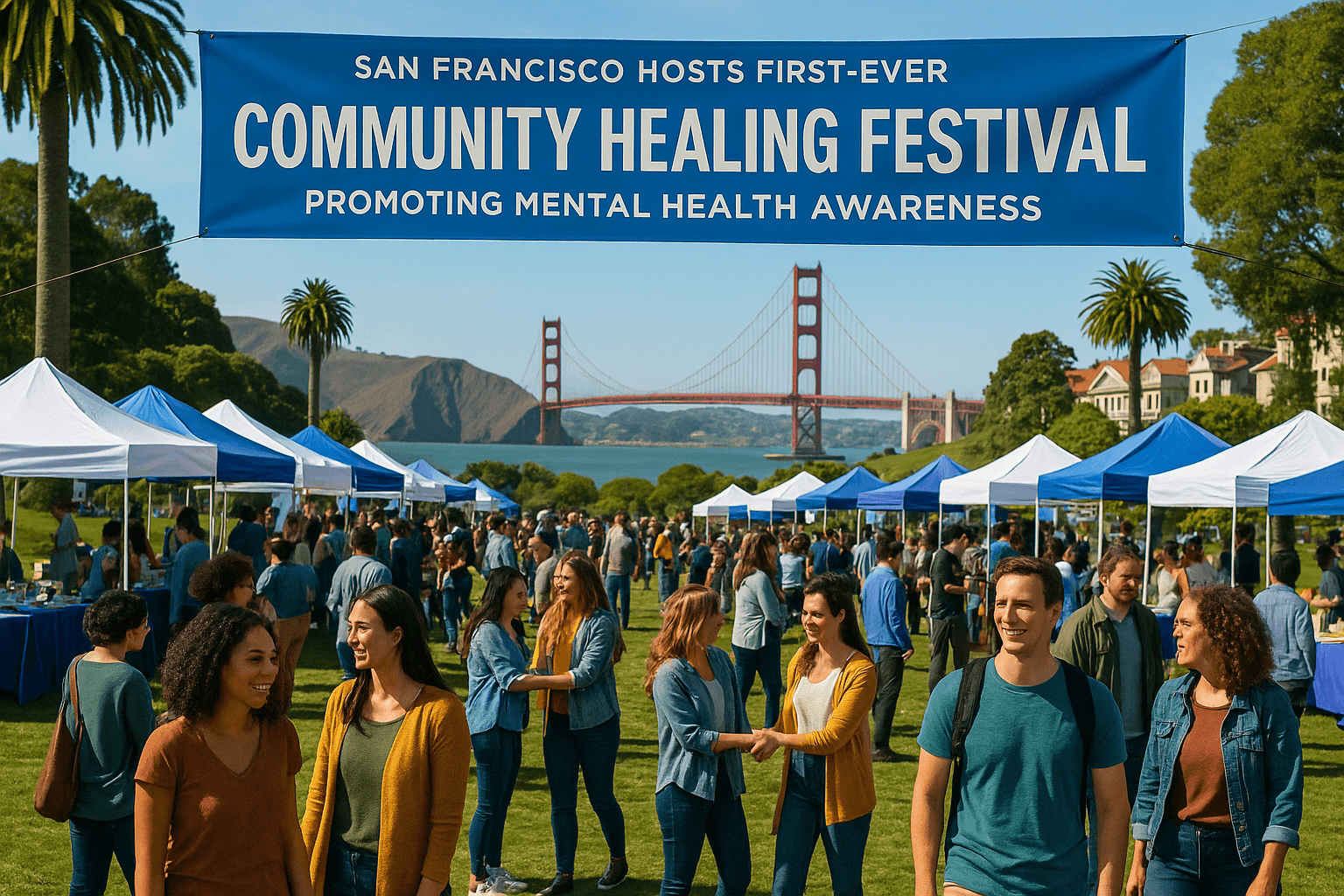 San Francisco Hosts First-Ever Community Healing Festival to Promote Mental Health Awareness