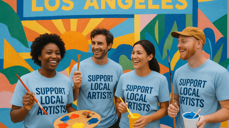 Los Angeles Unveils Citywide Initiative to Support Local Artists Amidst Rising Cost of Living