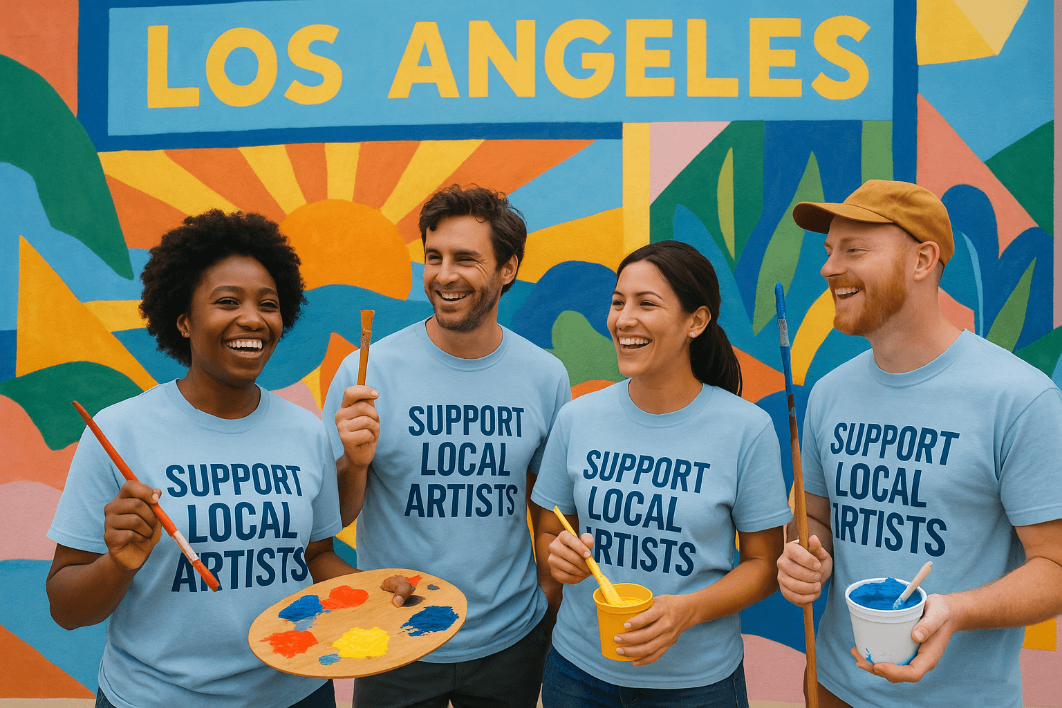 Los Angeles Unveils Citywide Initiative to Support Local Artists Amidst Rising Cost of Living