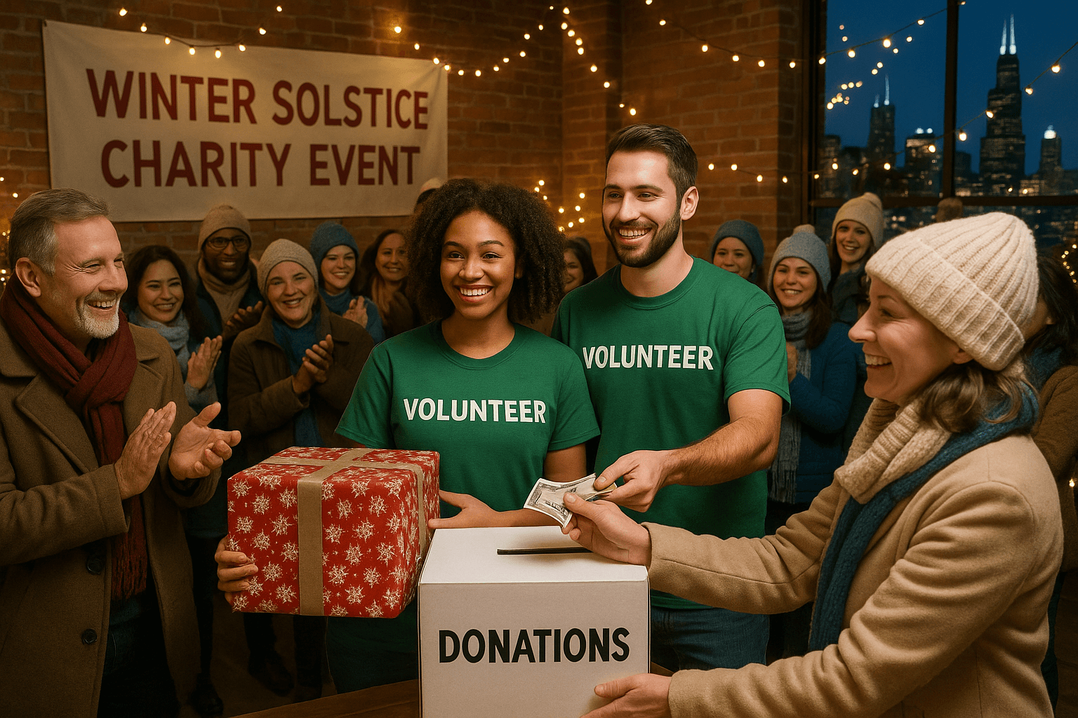 Annual Winter Solstice Charity Event Brings Together Chicago’s Community for a Night of Giving
