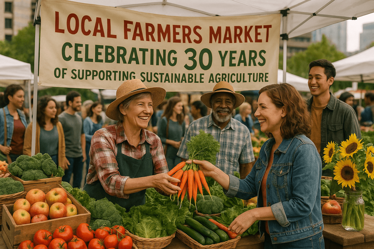Local Farmers Market in Seattle Celebrates 30 Years of Supporting Sustainable Agriculture