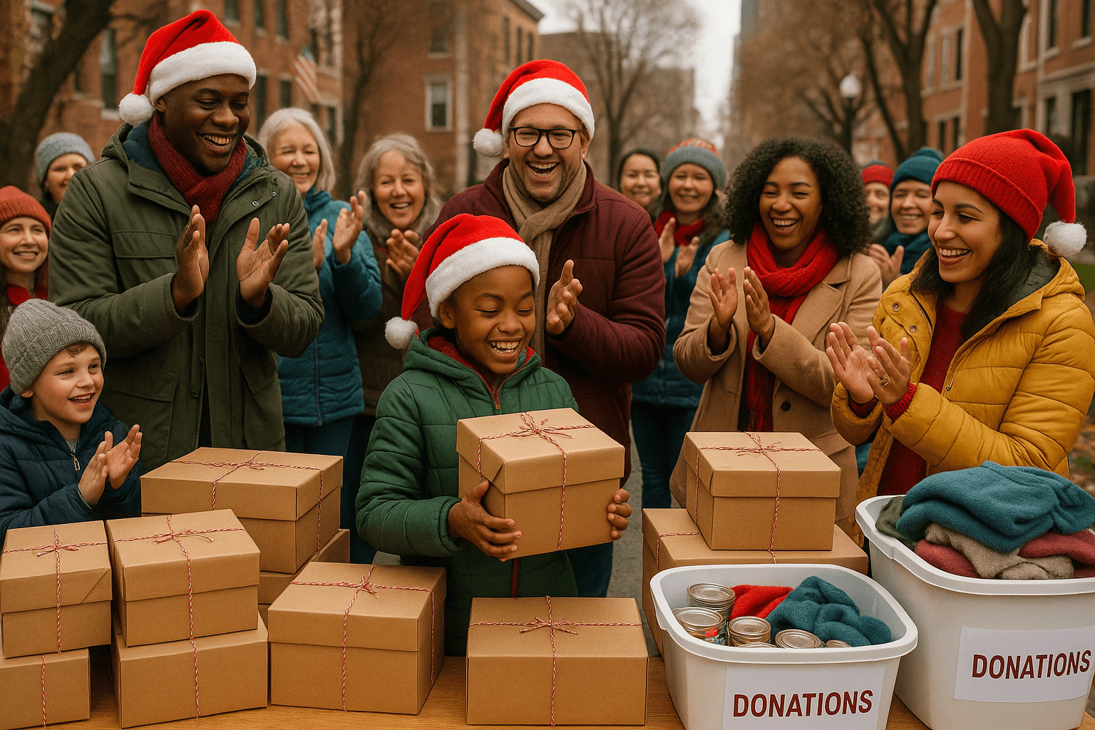 Local Community Comes Together for Holiday Charity Event in Chicago
