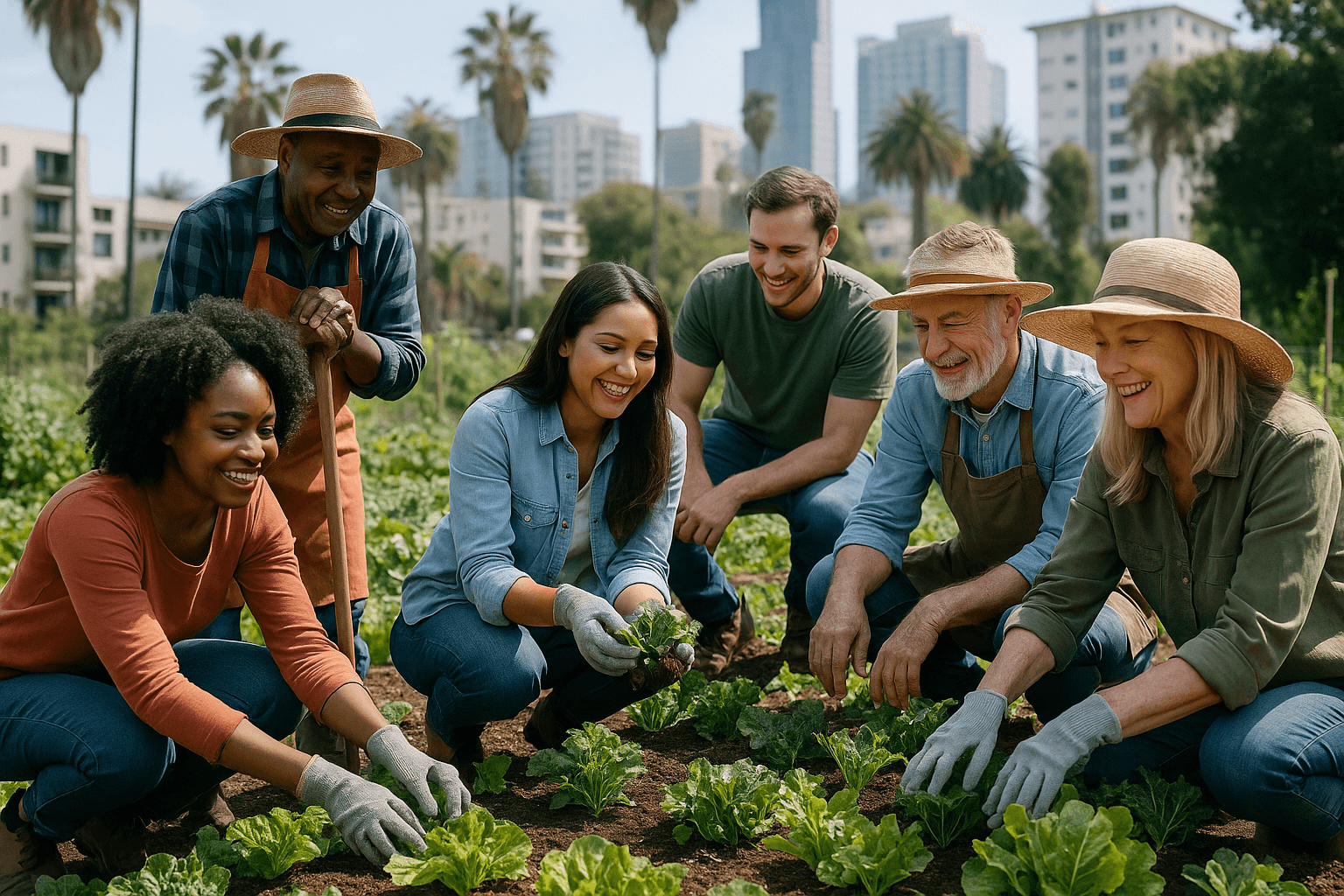 The Rise of Urban Gardening in Los Angeles: A Community’s Answer to Food Insecurity