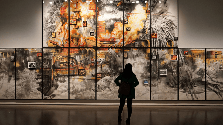 Exhibition features
