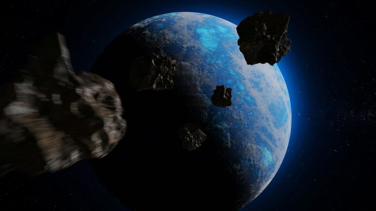 NASA Tracks Asteroid 2025 OT7 During Safe Close Earth Flyby