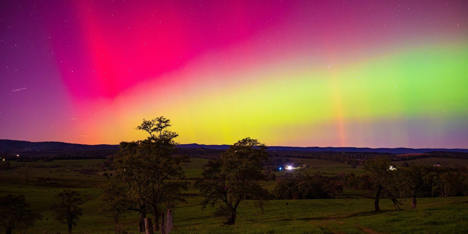 A Sky Aflame: Labor Day Aurora Transforms U.S. Night into a Celestial Spectacle