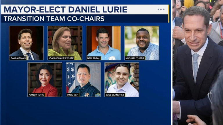 How San Francisco Mayor Elect Daniel Lurie's Diverse Transition Team Hopes