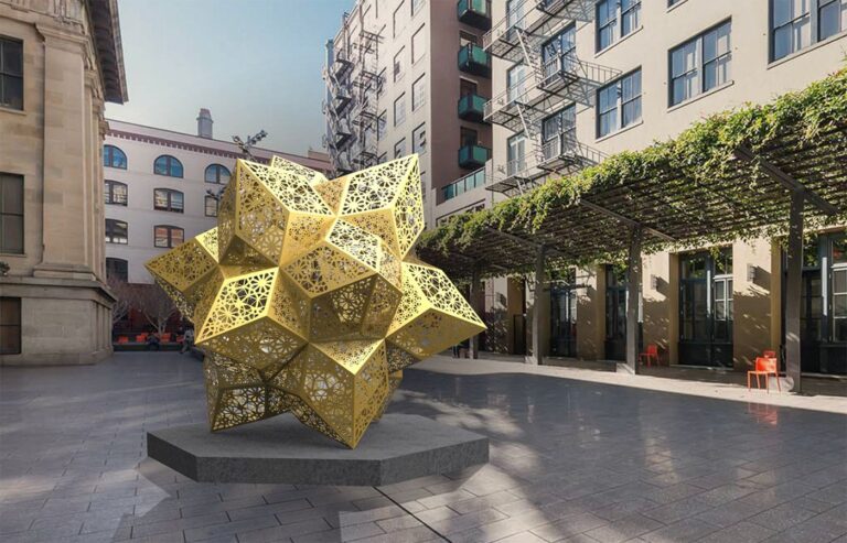 New 2,000 Pound Star Sculpture Created By Occasional Burning Man Artist