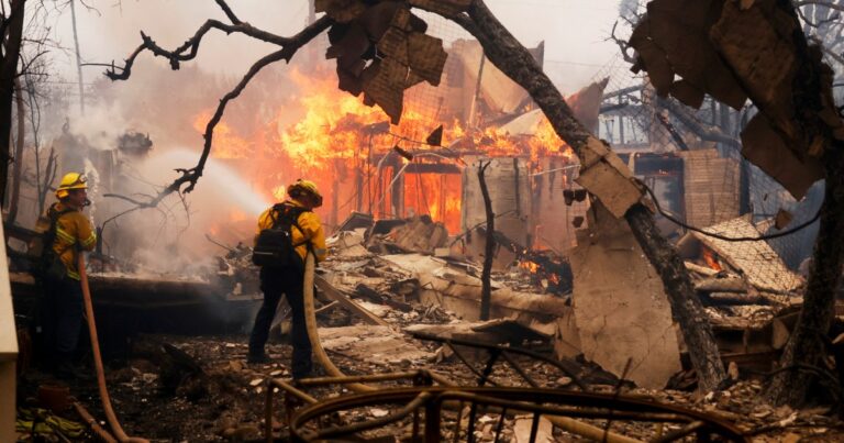 Catastrophic Fires In Los Angeles Could Intensify California's Insurance Crisis