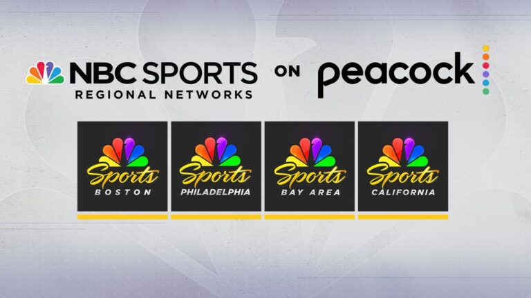 Peacock introduces nbc sports regional network live streams