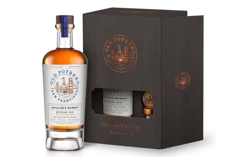 Potrero whiskey honors 1906 earthquake with exclusive hotaling's 13 year old rye